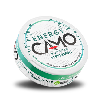 CAMO - Peppermintmg caffeine pouch tin