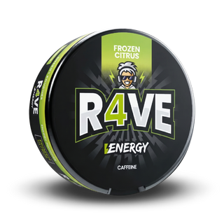R4VE - Frozen Citrusmg caffeine pouch tin