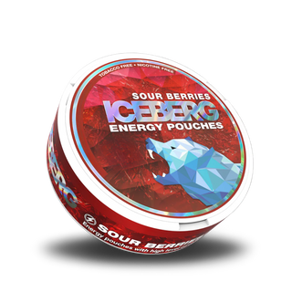 ICEBERG - Sour Berriesmg caffeine pouch tin