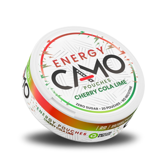 CAMO - Cherry Cola Limemg caffeine pouch tin