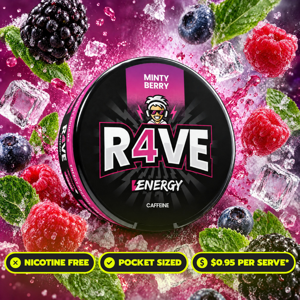 R4VE Minty Berry Strong: flavour shot